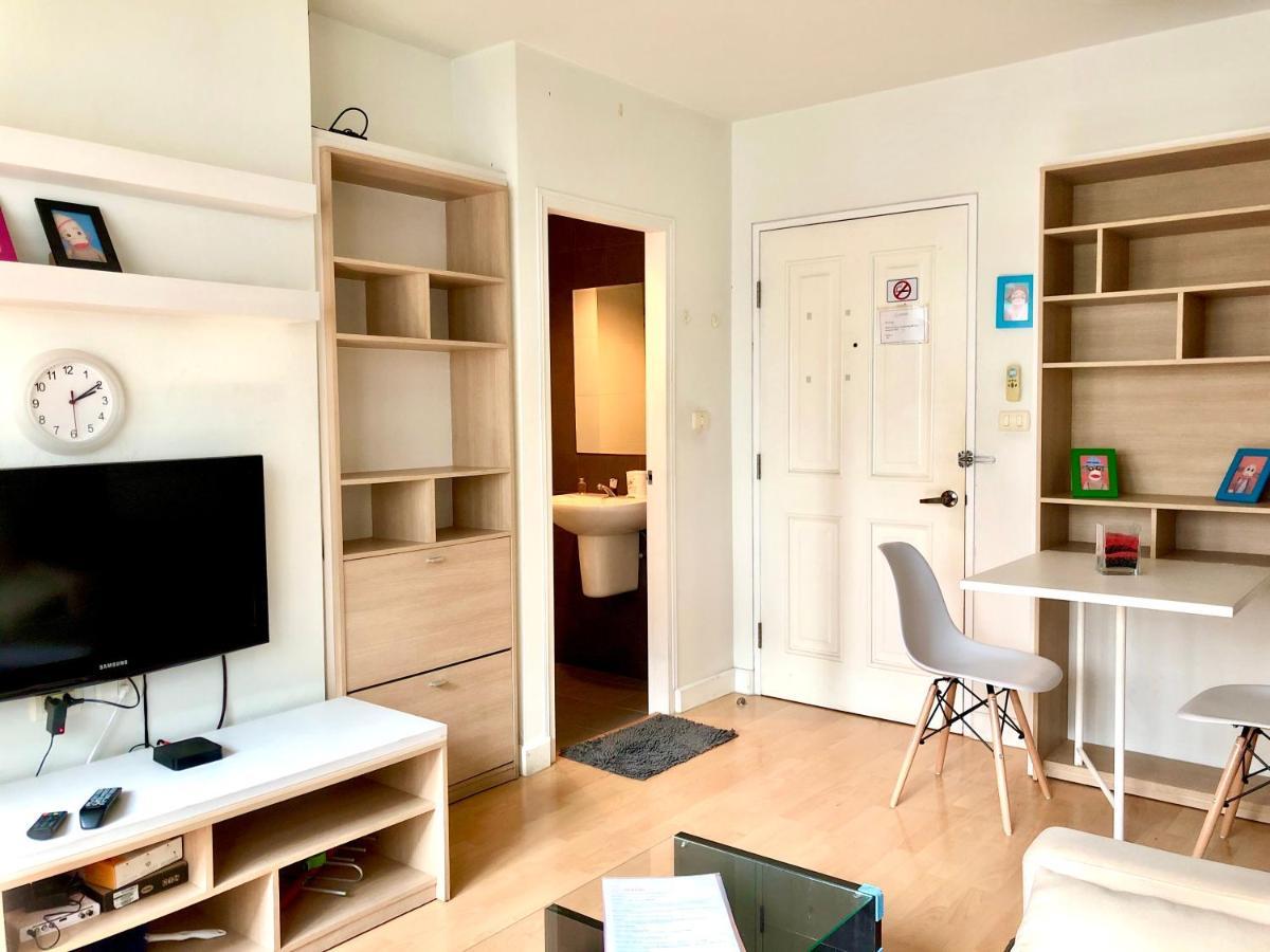 1Br Condo 5 Min To Bts 1000Mbps Fiber Wi-Fi Bangkok Zewnętrze zdjęcie