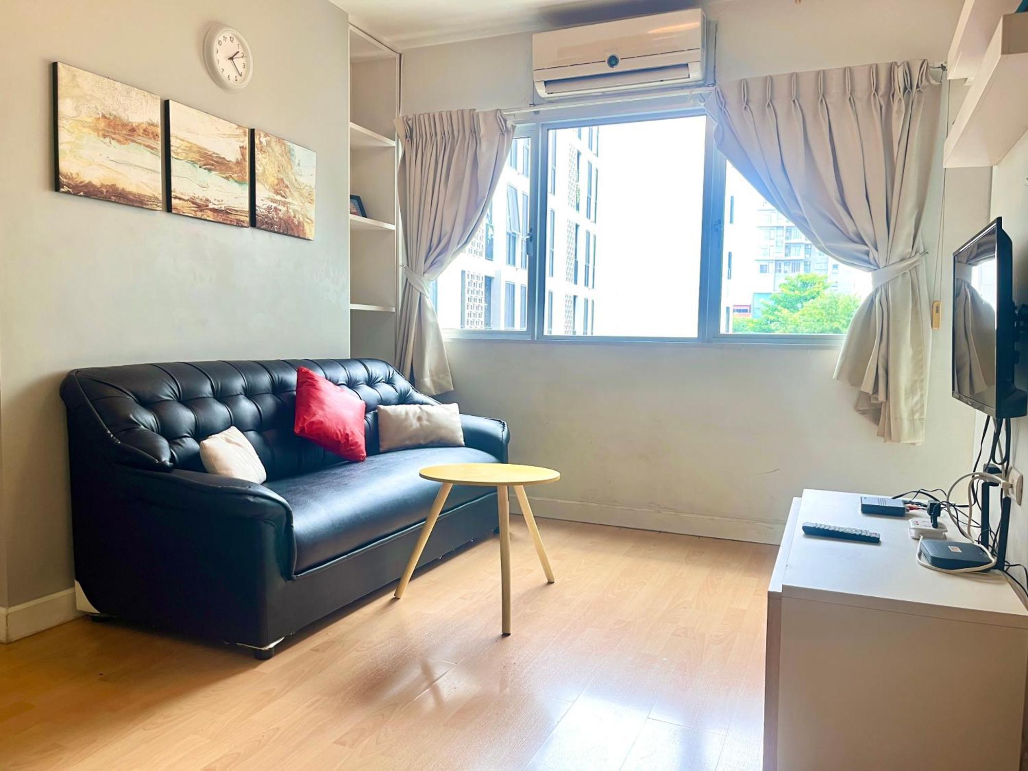 1Br Condo 5 Min To Bts 1000Mbps Fiber Wi-Fi Bangkok Zewnętrze zdjęcie